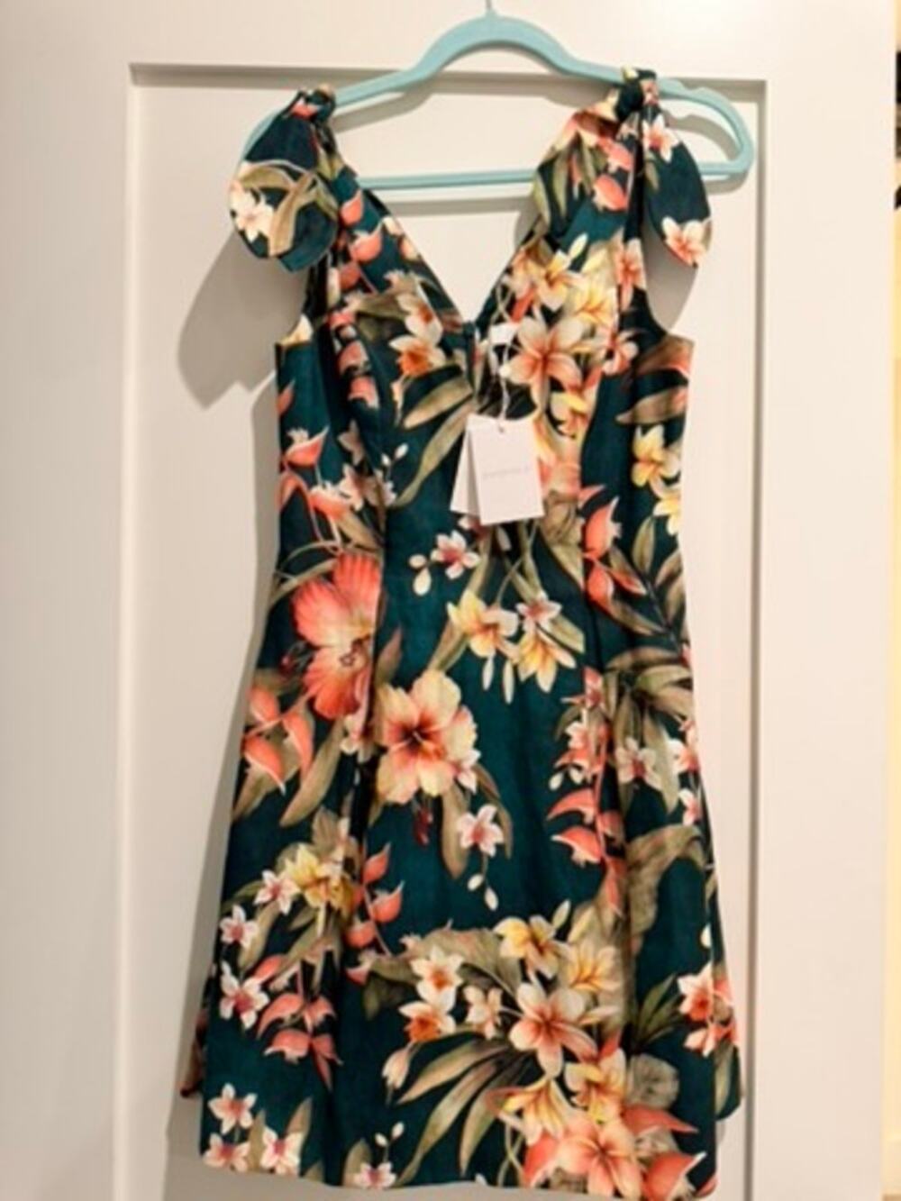 Zimmermann Lexi Tie Mini Dress - Size 1/ US 6 - BNWT